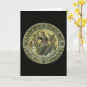 Roman Godin Justice met Angels van Raphael Kaart (Gele Bloem)