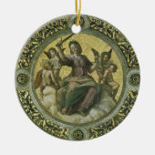 Roman Godin Justice met Angels van Raphael Keramisch Ornament (Voorkant)