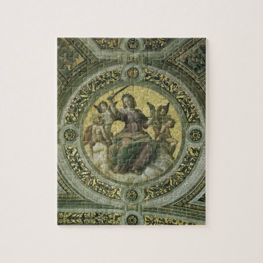 Roman Godin Justice met Angels van Raphael Legpuzzel (Verticaal)