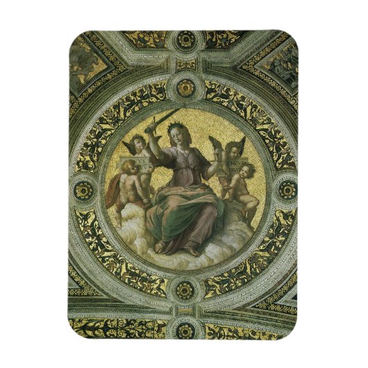 Roman Godin Justice met Angels van Raphael Magneet (Verticaal)