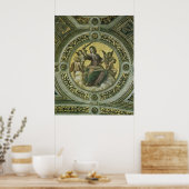 Roman Godin Justice met Angels van Raphael Poster (Keuken)