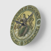 Roman Godin Justice met Angels van Raphael Ronde Klok (Hoek)