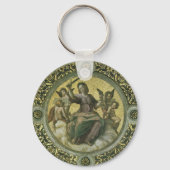 Roman Godin Justice met Angels van Raphael Sleutelhanger (Voorkant)