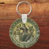 Roman Godin Justice met Angels van Raphael Sleutelhanger (Voorkant)