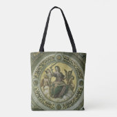 Roman Godin Justice met Angels van Raphael Tote Bag (Achterkant)