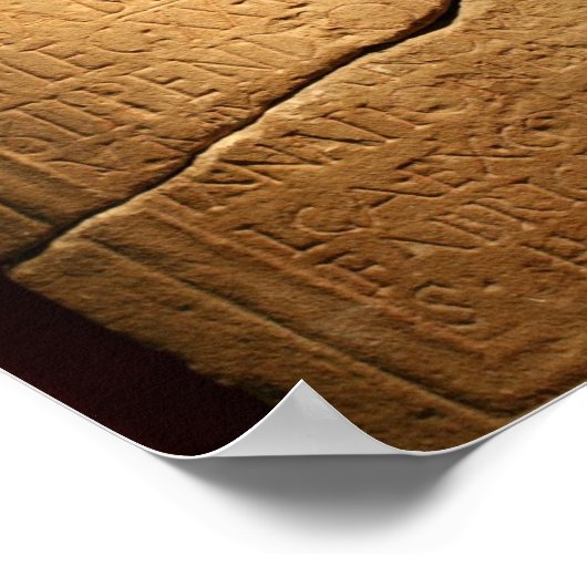 Roman Gravestone Poster (Hoek)