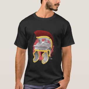 Roman Helmet SPAR Romeins Legioen Rome Geschiedeni T-shirt