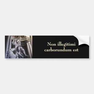 Roman Hero-bumpersticker Bumpersticker