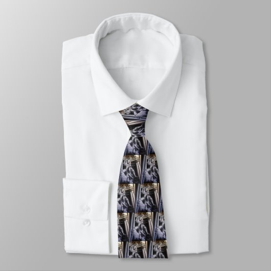Roman Hero patterned necktie Stropdas (Gebonden)
