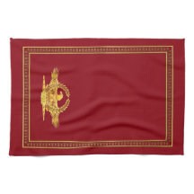 Roman Imperial SPQR Eagle Kitchen Towel