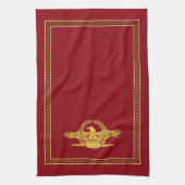 Roman Imperial SPQR Eagle Kitchen Towel Theedoek (Verticaal)