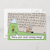 roman in cavemansorgrot briefkaart (Voorkant / Achterkant)