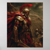 Roman Legion Warrior Poster (Voorkant)