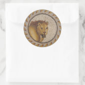 Roman Lion Mozaïek Sticker (Tas)