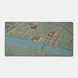 Roman London Kaart Deskmat Bureaumat