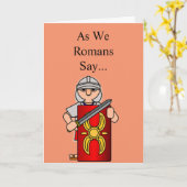 Roman Militair: Word goed spoedig Kaart (Gele Bloem)