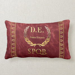 Roman Monogram Kussen