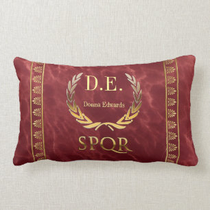 Roman Monogram Kussen