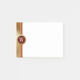 Roman Monogram Post-it® Notes