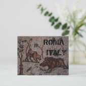 Roman Mosaic Briefkaart (Staand voorkant)