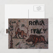 Roman Mosaic Briefkaart (Voorkant / Achterkant)