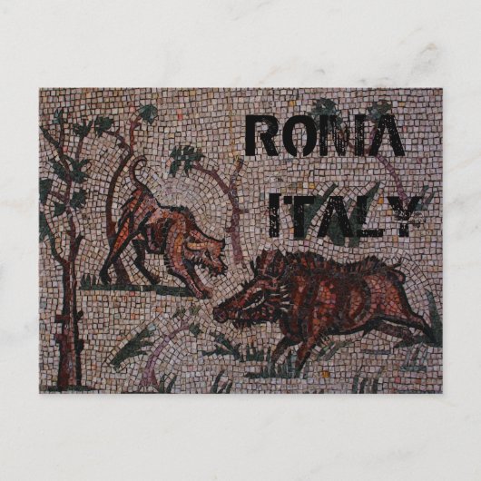 Roman Mosaic Briefkaart (Voorkant)