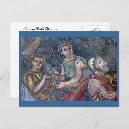 Roman Mosaic Briefkaart (Voorkant / Achterkant)