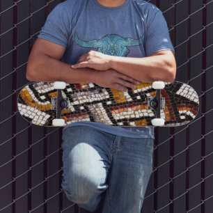 Roman Mosaic Persoonlijk Skateboard