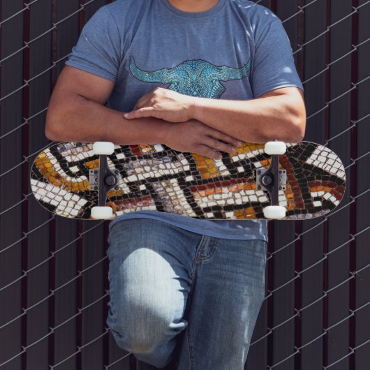Roman Mosaic Persoonlijk Skateboard (Buiten 3)