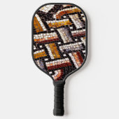 Roman Mosaic Pickleball Paddle (Achterkant)