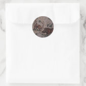 Roman Mosaic Ronde Sticker (Tas)