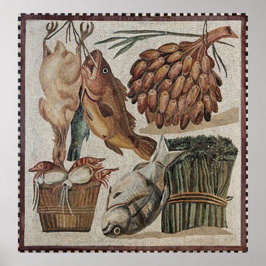 Roman Mozaïek poster 24 x 25 inch (Voorkant)