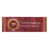 Roman Naambadge (Voorkant)