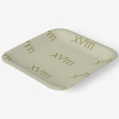 Roman Numeral 18th Birthday Paper Bord (Gebogen)