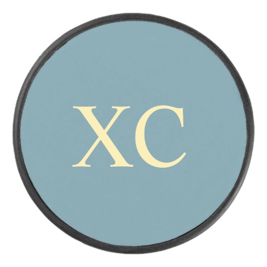 Roman Numeral 90 Hockey Puck (Voorkant)