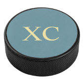 Roman Numeral 90 Hockey Puck (3/4)