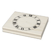 Roman Numeral Clock Face Rubber Stamp Rubberstempel (Stempel)