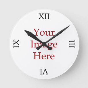 Roman Numeral Creëer Your Ewn Ronde Klok