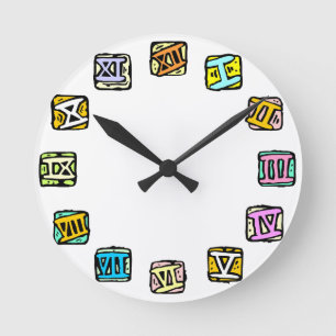 Roman Numerals Ronde Klok