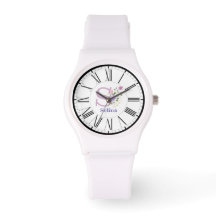 Roman Numeriek Ontwerp met Initiaal en het Horloge