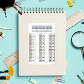 Roman Numerieke Sticker