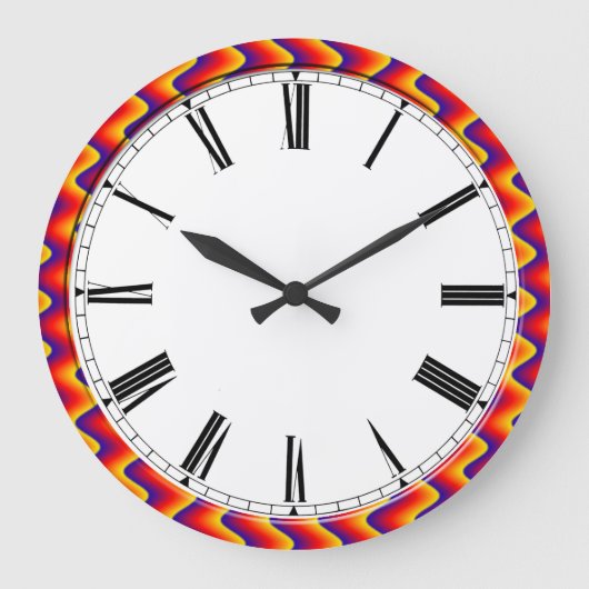 roman nummert klassieke muur klok (Voorkant)