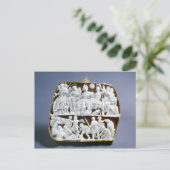 Roman onyx cameo, 1e eeuw AD Briefkaart (Staand voorkant)