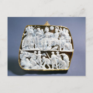 Roman onyx cameo, 1e eeuw AD Briefkaart