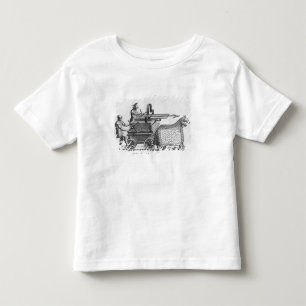 Roman oorlogsmachine voor het vuren van javelins kinder shirts