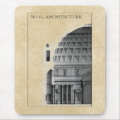 Roman Pantheon Architecture Kantoor Muismat (Voorkant)