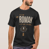 Roman Personalized Name - Funny Roman T-shirt (Voorkant)