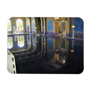 Roman Pool in Hearst Castle, Californië Magneet