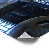 Roman Pool in Hearst Castle, Californië Poster (Hoek)