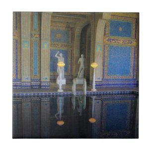 Roman Pool in Hearst Castle, Californië Tegeltje